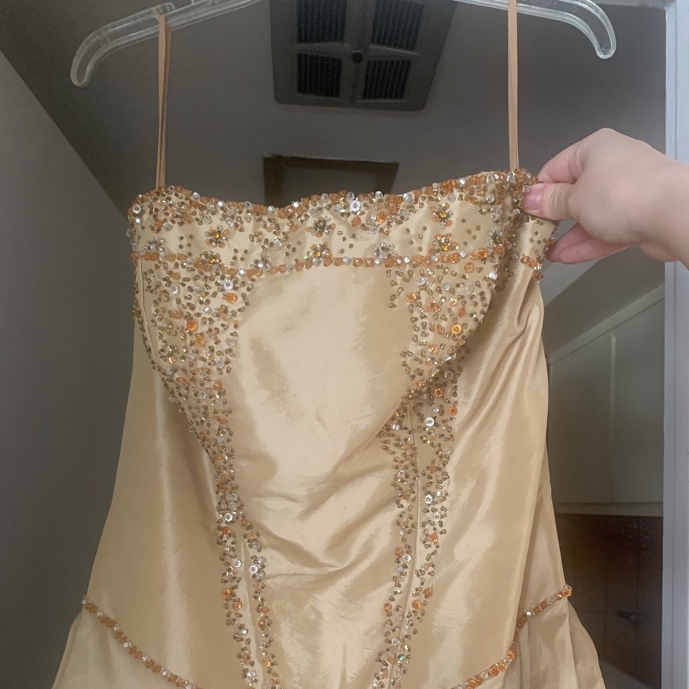 Gold Ball Gown